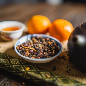Organic Royal Orange Spice Black Loose Leaf Tea