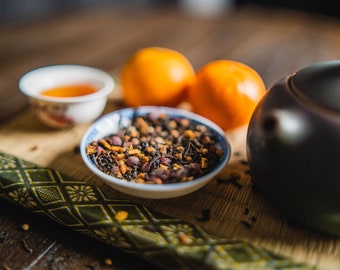 Tè nero biologico in foglie sfuse Royal Orange Spice