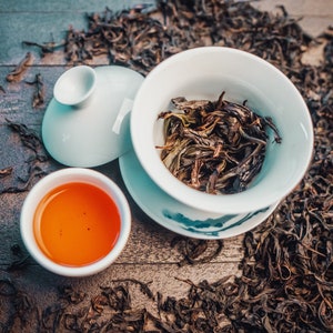 Biologische Da Hong Pao (grote rode mantel) losse blad Oolong thee