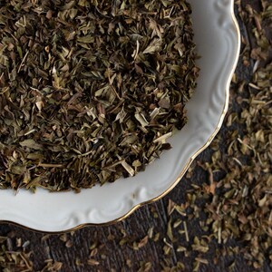 Organic Peppermint loose leaf herbal tea