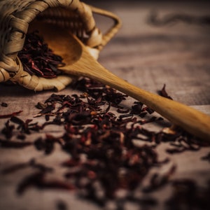 Organic Hibiscus loose leaf herbal tea