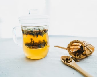 Organic Rooibos Chai loose leaf herbal tea