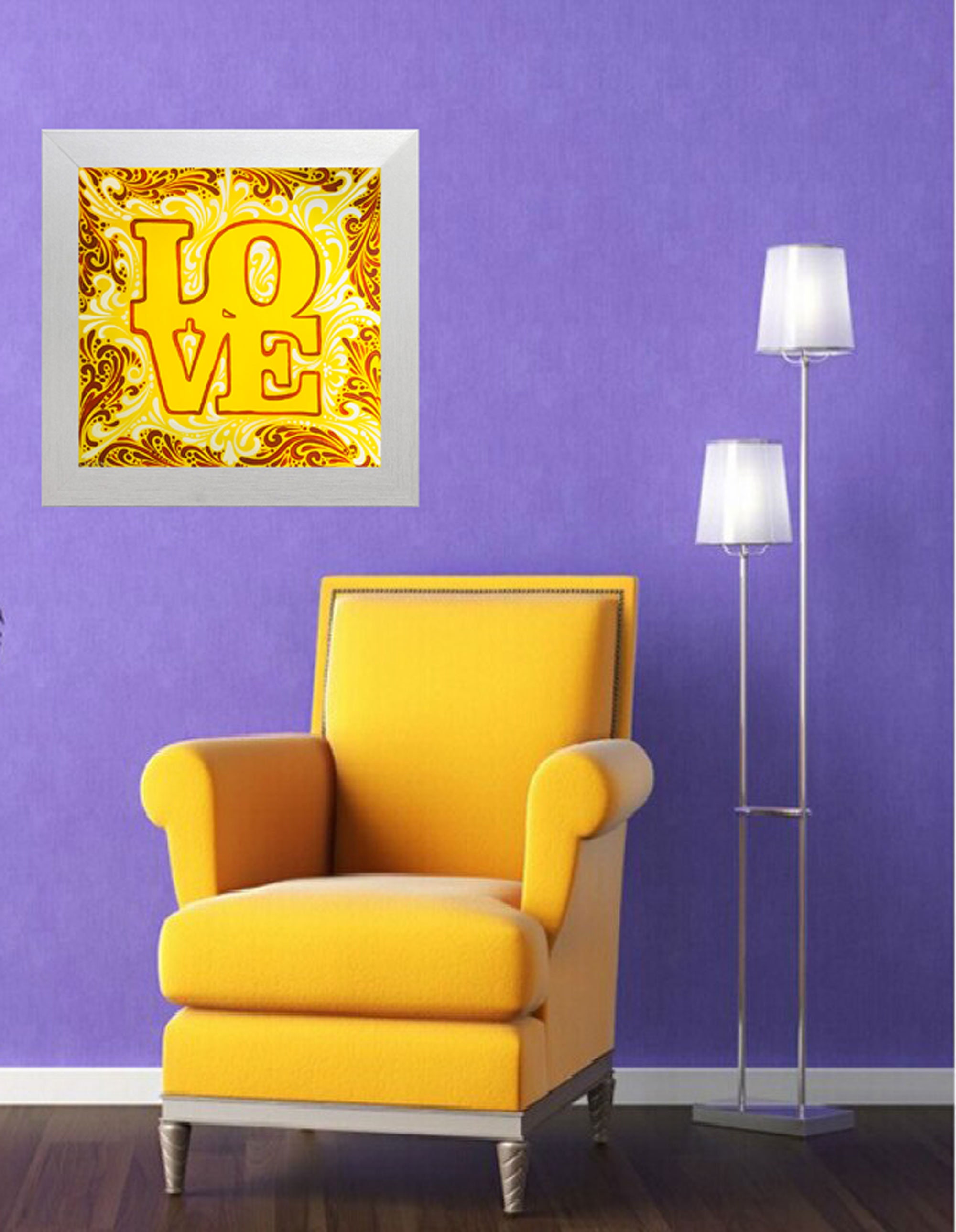 LOVE Painting ORIGINAL Artwork Love Couple Romantic Wall Art Etsy