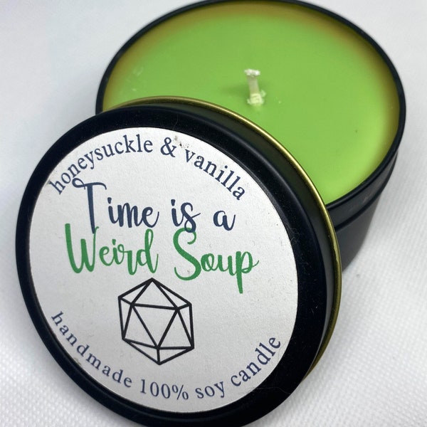Time is a Weird Soup - Critical Role inspired candle