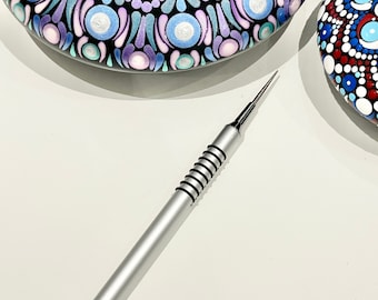 Premium Swooshing Tool - Micro Dots - Mandala Stone - Swooshes - Dot Art - Painted Stones - Rock Painting - Dotting Tools