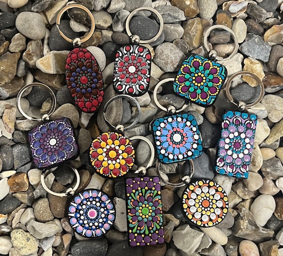 Art keychain best sale