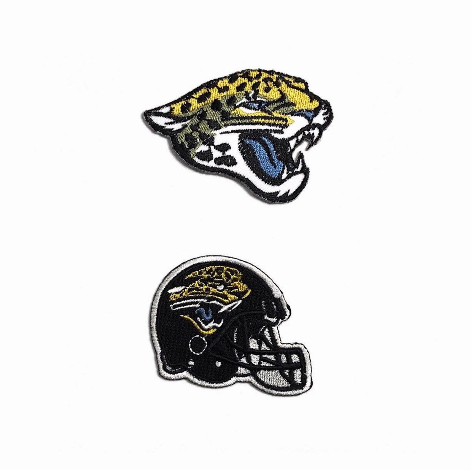 Jacksonville Jaguars Embroiedred Iron on patch Etsy
