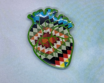 Anatomical Heart Badge Reel