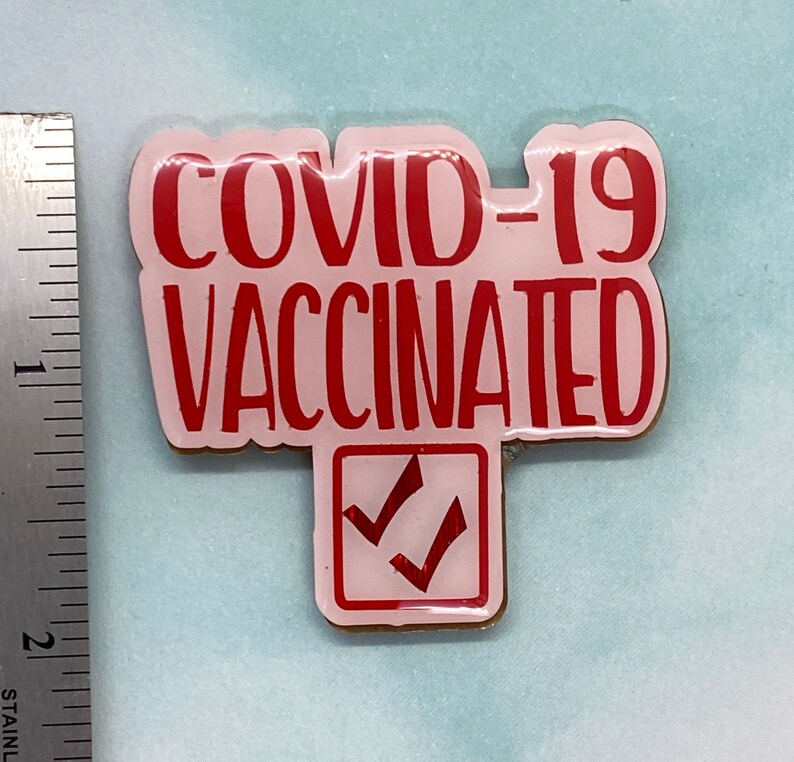 COVID-19 Vaccinated Badge Reel