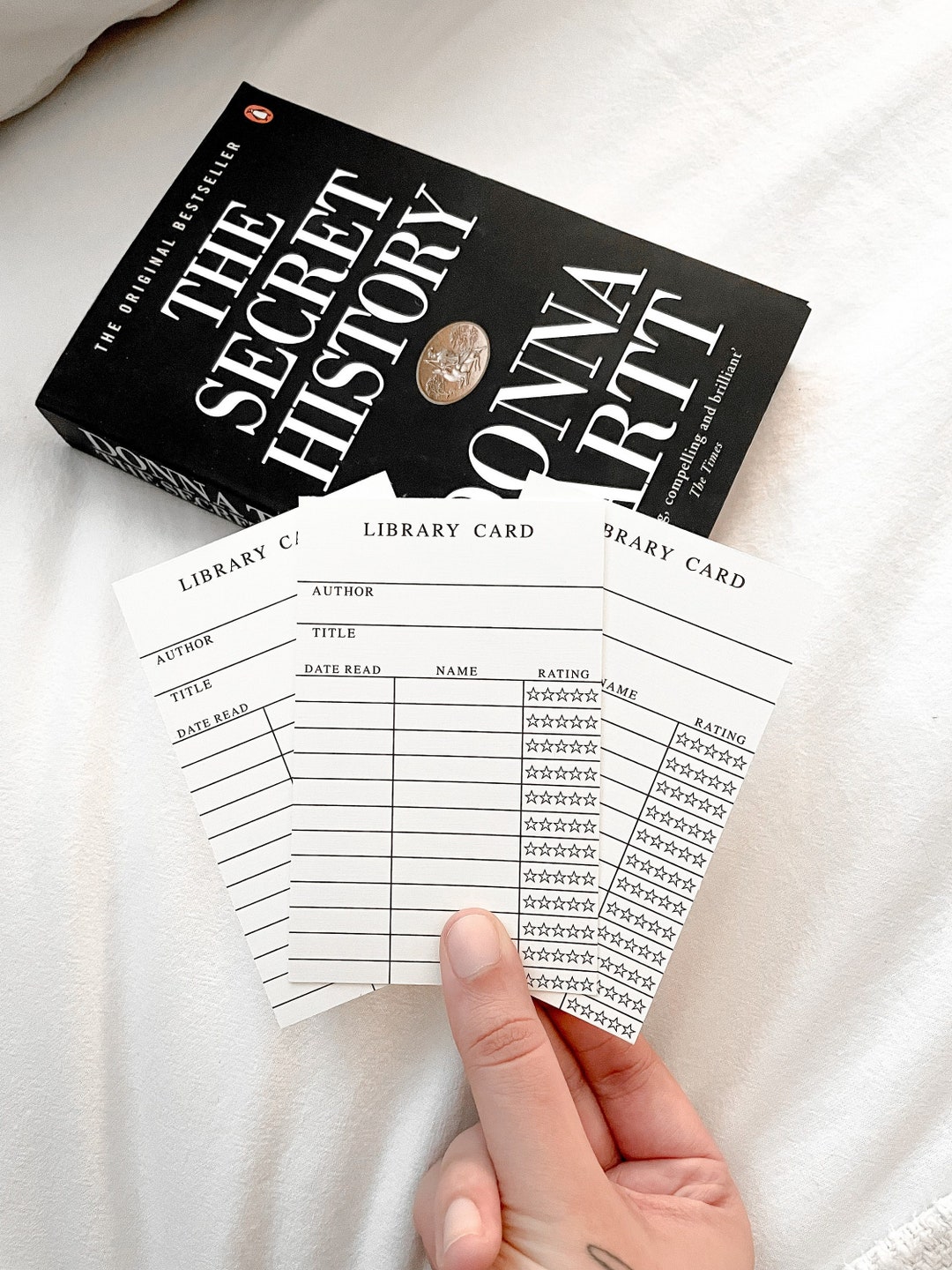 Library Card Slip, Digital Download, Personal Library Checkout Card ...