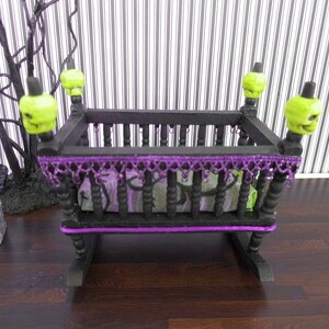 Gothic Crib Bedding Etsy