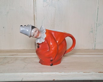 Royal Bayreuth Clown Harlequin Creamer