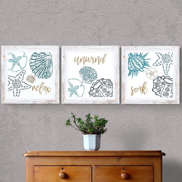 Beach Bathroom Decor - Etsy