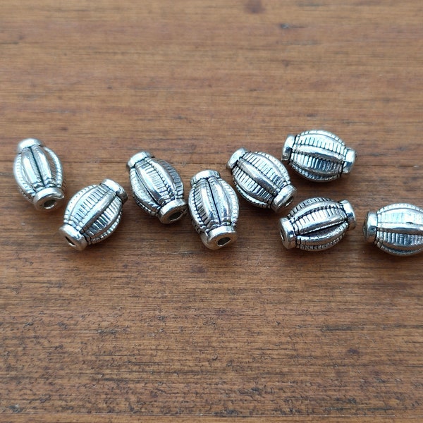 Perles intercalaires style tibétain lot de 5 pièces.