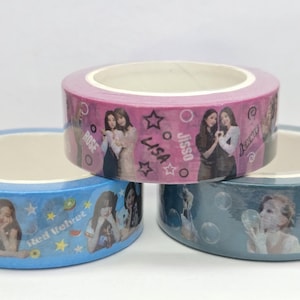 K-Pop Girl Group Washi Tape Bundles (2 Rolls)