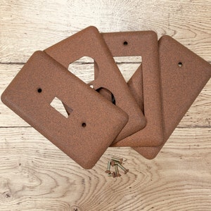 Western Rust Powder Coated Round Corner Metal Switch Plates