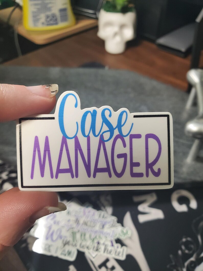Case Sticker Examples Case Management Stickers-weatherproof Sticker-skelestrial Creations - Etsy