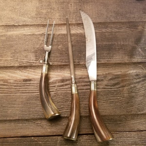 Antique Carving Set