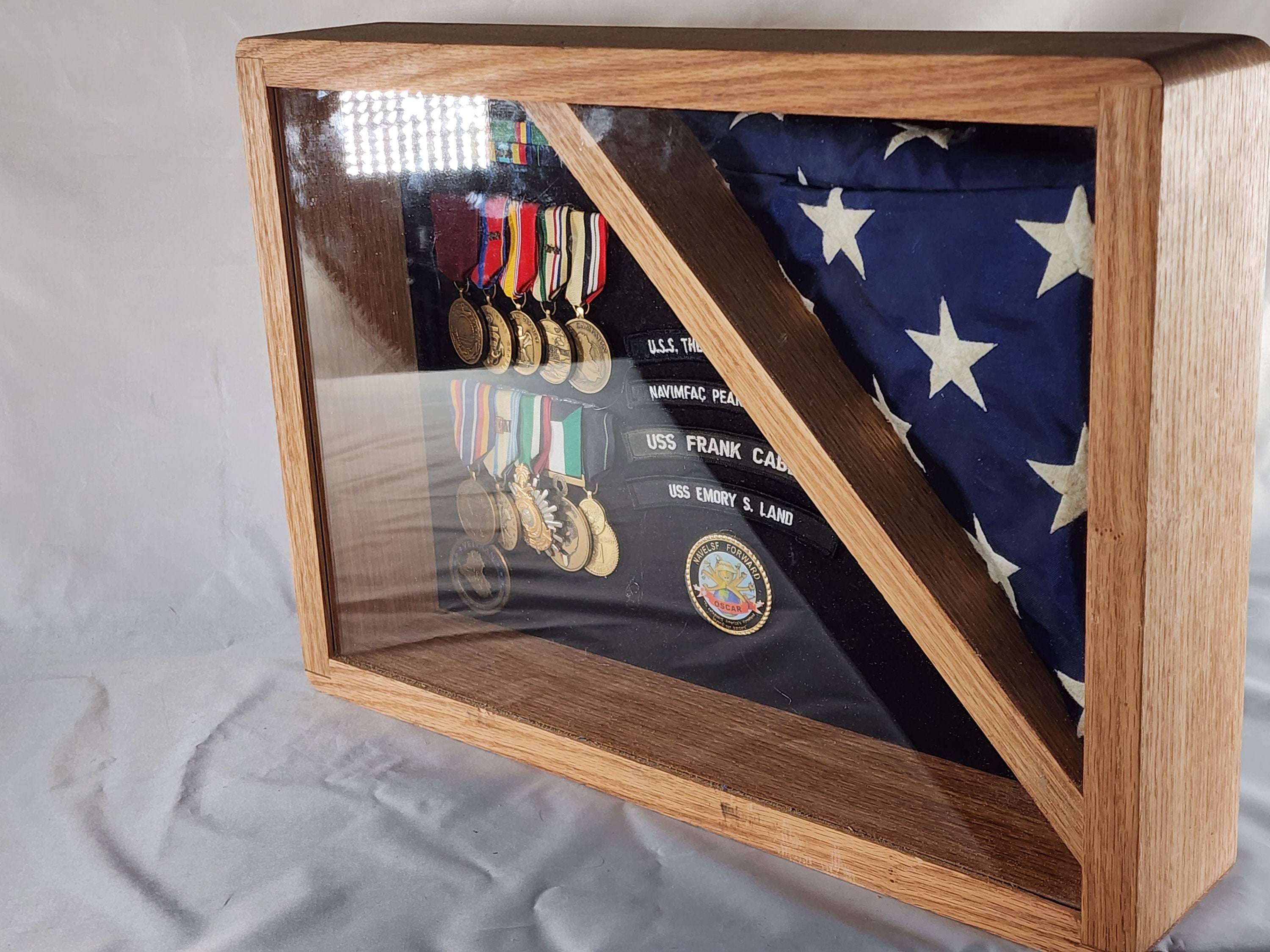 Shadow Box | Award Display | Memorabilia Display | Keepsake Holder ...