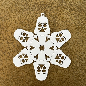 20 Piece Snowflake Christmas Ornaments from Star Wars Movies