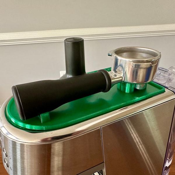 Portafiltro Tamper Mat y organizador superior para máquina de café espresso Breville Bambino
