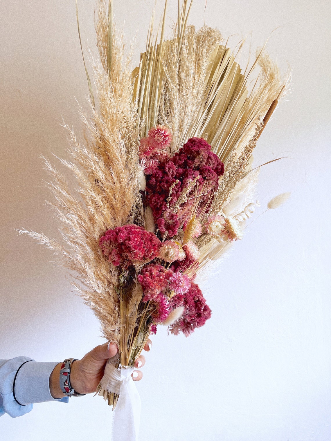 Florist Designed Boho Bouquet 101 Boho Dried Flower Etsy