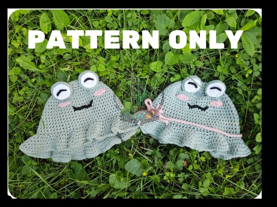 The Frogs of the Bogs Hat Crochet Pattern - Etsy