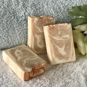 Coffee Late moisturizing  soap -  Cold Processed - Cruelty Free