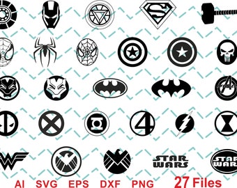 Png Transparent Super Heroes SVG Eps Vector. Clipart Superhero Logo Heroes Svg Layered Svg Superhero Symbols Super Hero Cricut