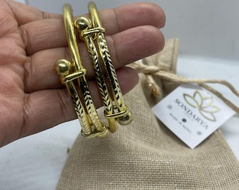 Nepali Ethics Bangles - 5 Metals (Panchadhatu Jewels)