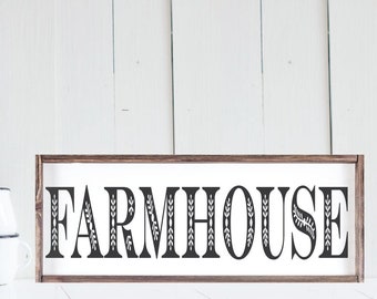 Farmhouse Sign svg, Farmhouse svg, Farm svg, Country svg, Rustic svg, Spring Farm Sign svg, Cricut, Silhouette, Cut File, Commercial Use