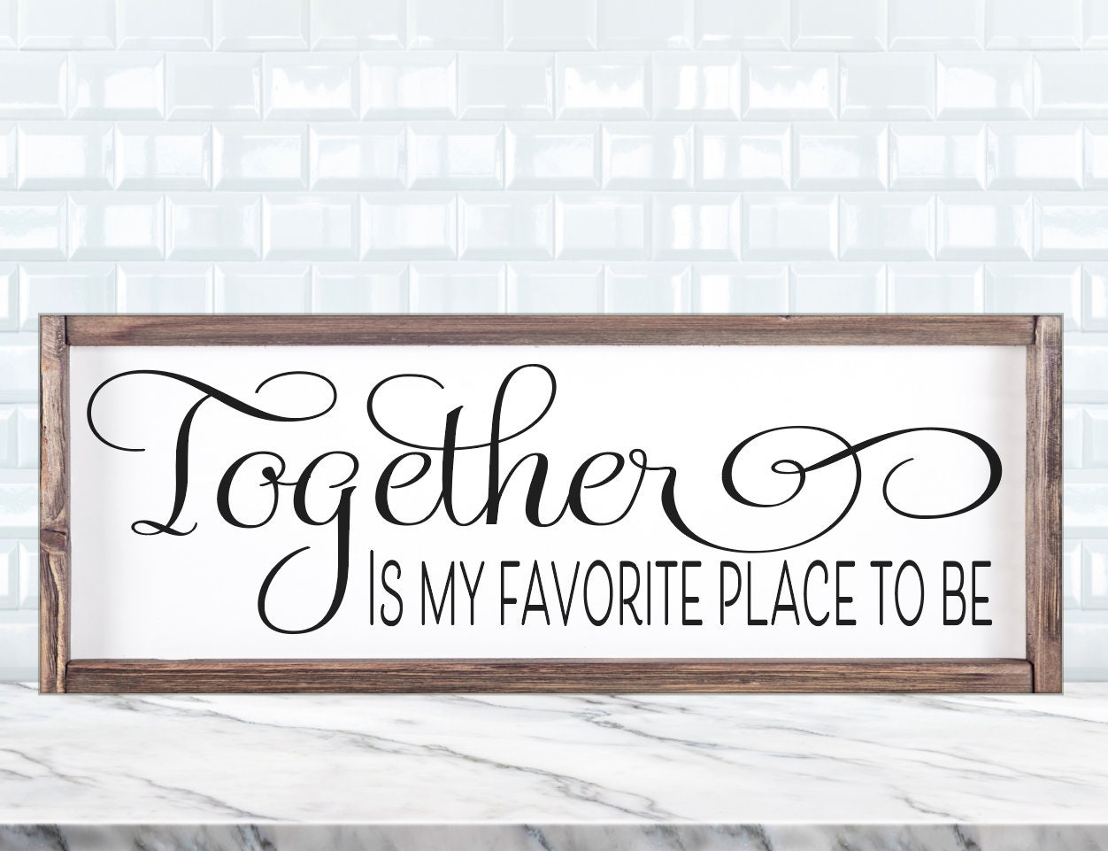 Together is My Favorite Place to Be Svg Together Svg Wedding - Etsy