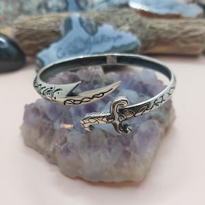Zulfiqar Bracelet 925 Silver, La Feta illa Ali Vala Seyfe illa Zulfikar Bracelet For Men Zulfeqar Bracelet Imam Ali a.s. Zulfaqar Sword