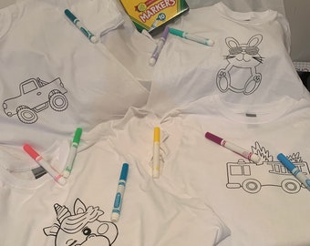 Coloring shirt