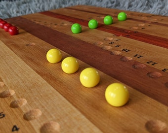 Wooden Tock board game 4-6 players/board game-family game/card game-card game/table game-table game