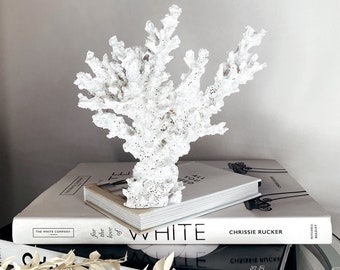Coral Ornament | Sea Ornament | White Resin Coral | Homeware | Unique Home Fashion | Home Style | Home Decor | Sea Theme | Home Fashion