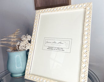 Details about   NEW Artisan Homewares Handcrafted Tapestry Photo Frame 