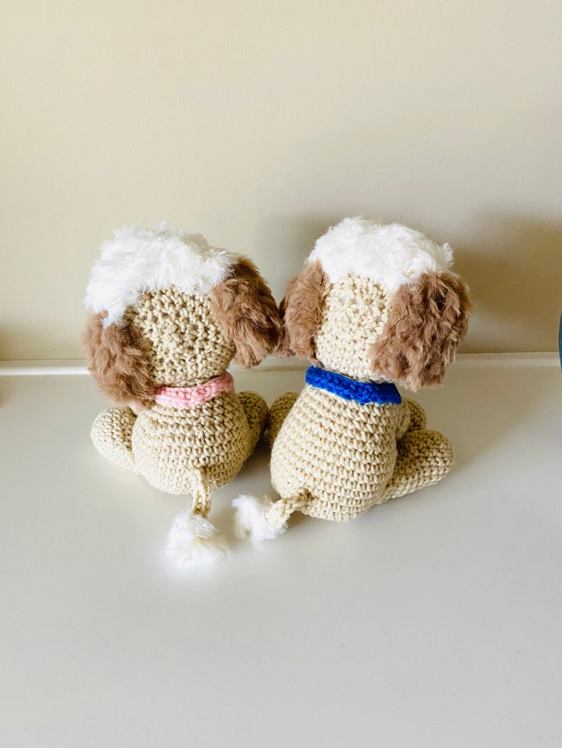 Pattern Small Dog Cavapoo Stuffed Animal Crochet - Etsy