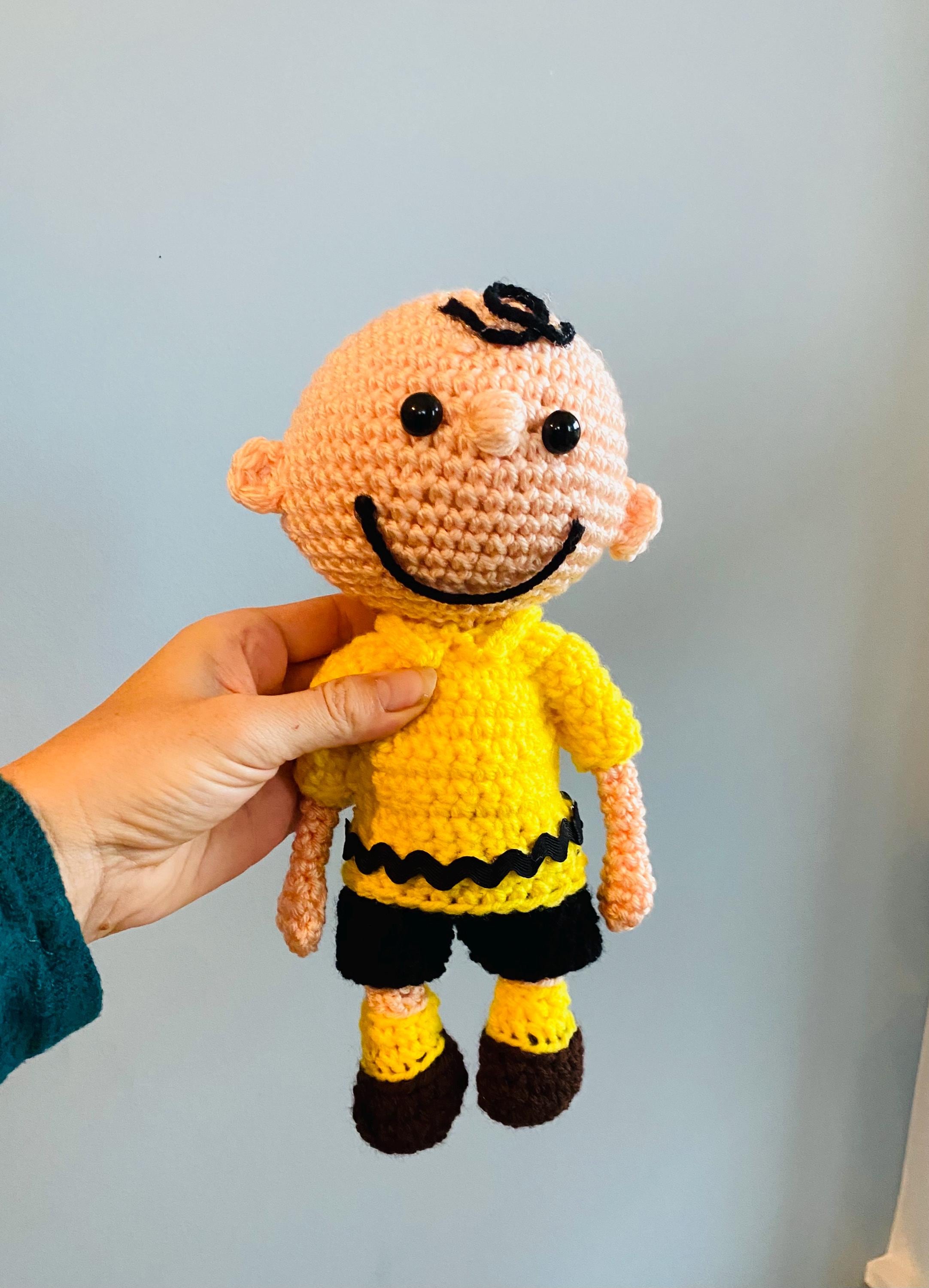 Peanuts Charlie Brown Inspired Handheld Stuffie - Etsy