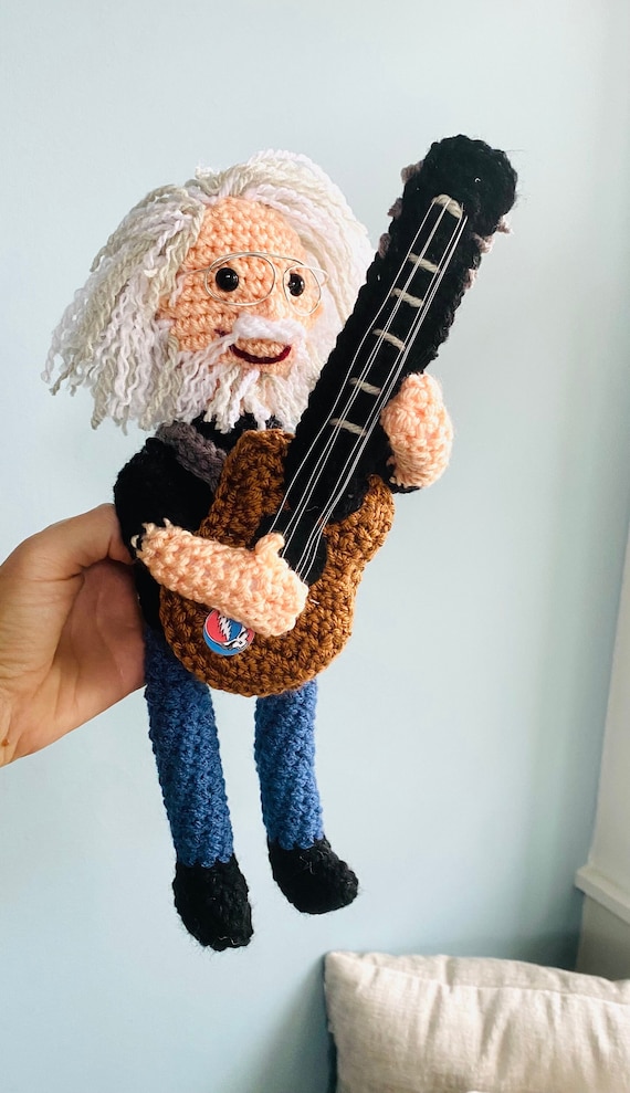 Pattern Jerry Garcia Inspired Doll Crochet - Etsy