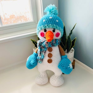 Winter Christmas Snowman Stuffie