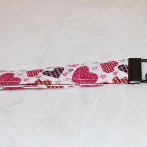 Key Chain Wristlet - Hearts