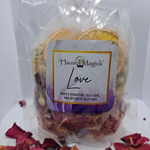Love Spiritual Ritual Bath Tea