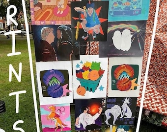8x11 art prints