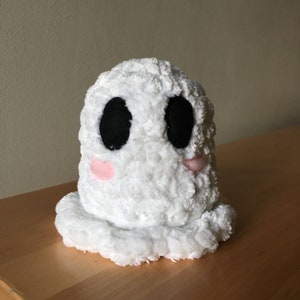 Crocheted Stuffed Ghost