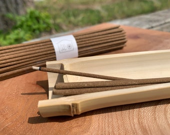 Japan Handcrafted All- Natural Cedar Incense - Pure Japanese Cedar Incense - Cedar Aroma