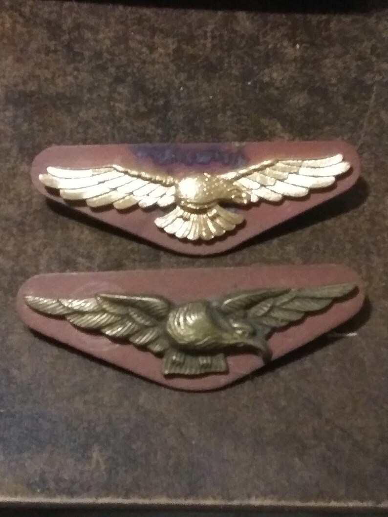 WW2 RCAF Wedge Cap Flying Eagle Wings and European Command CFE Etsy