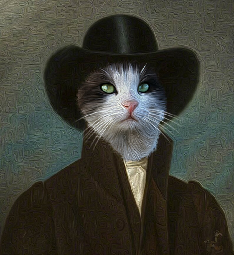 Custom Cat Portrait Custom Renaissance Pet Portrait Classic | Etsy