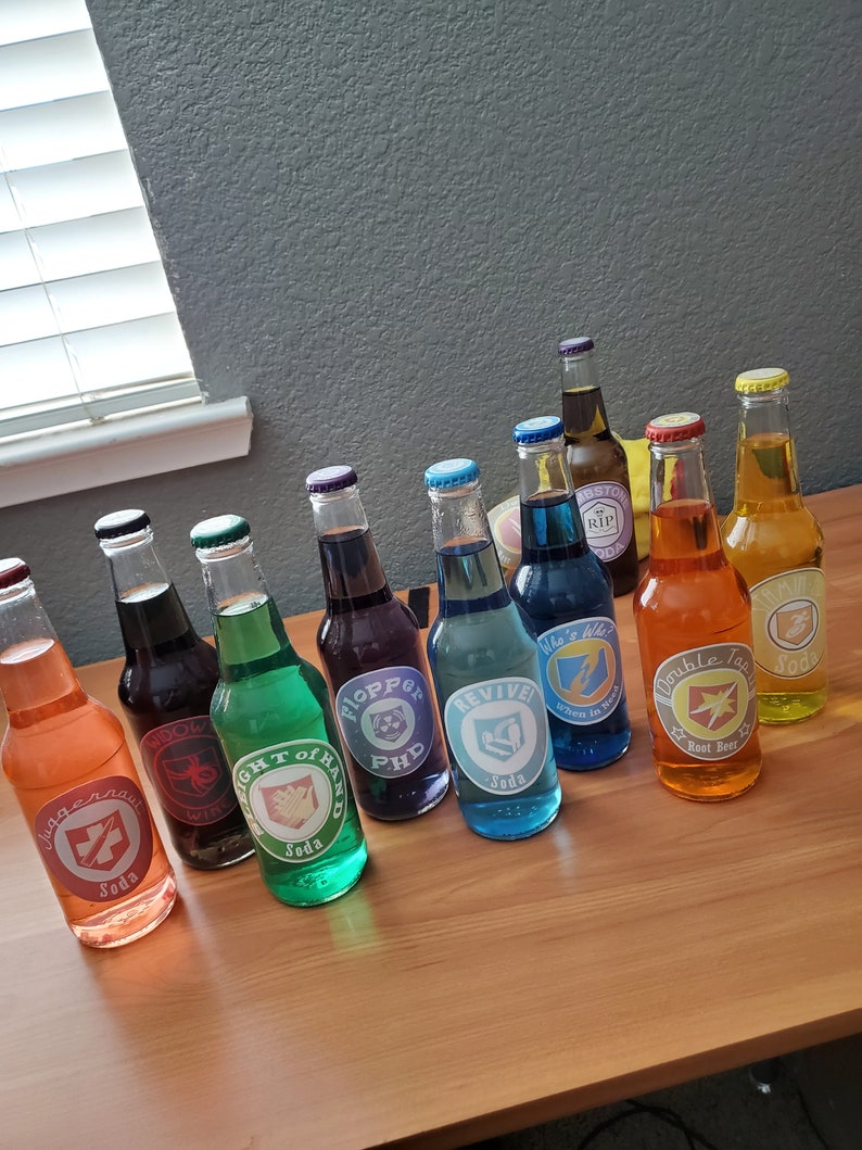 Black Ops Zombies Fan Made Perk Bottles Etsy