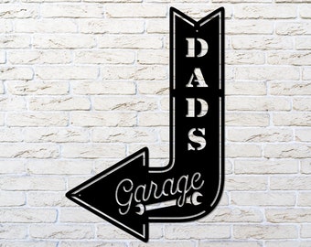 Dad Garage Sign - Etsy